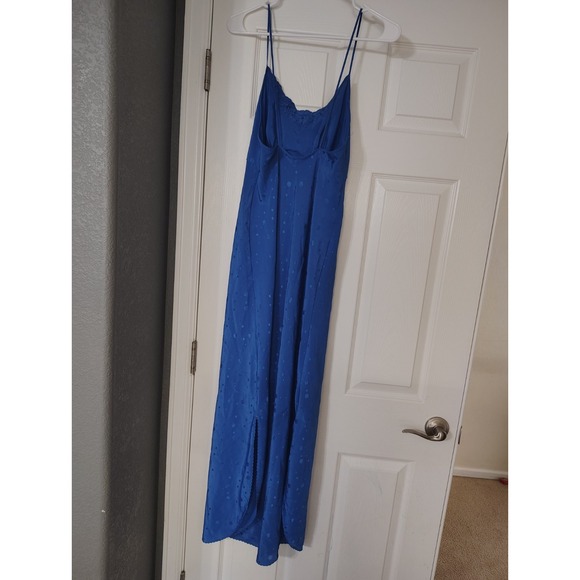 Vtg 70s Blanche By Ralph Montero Fairy Core Slip Gown Maxi USA Made  Women's S - Picture 2 of 7